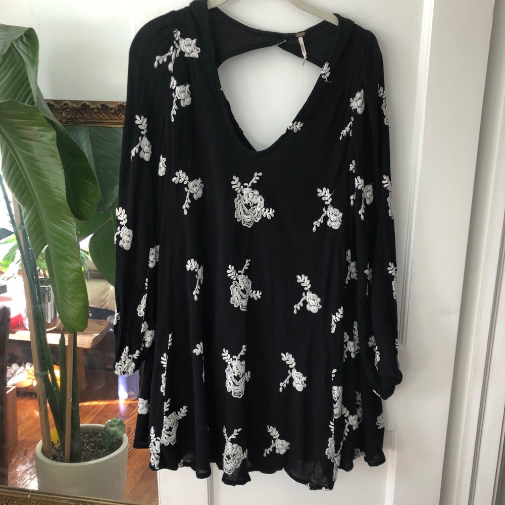 Free People Floral Swing Dress XS